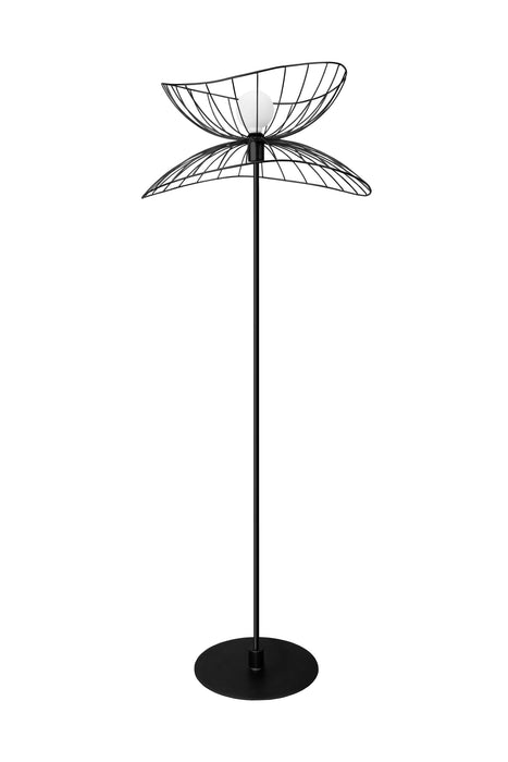 GOLVLAMPA RAY SVART