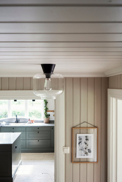 PLAFOND RITZ KLAR/SVART