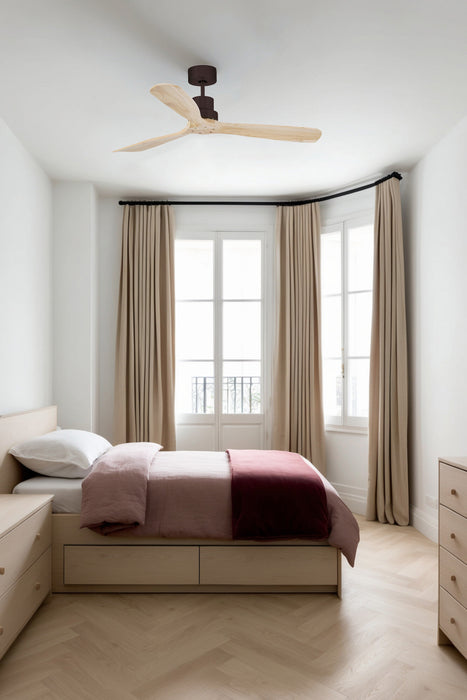 Lantau Ljusbrun Fan Ø1320mm
